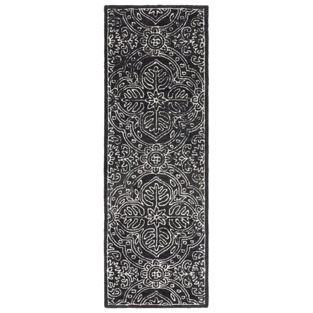 Lauren Ralph Lauren Etienne Hand Tufted, Wool, Navy / Ivory Area Rug